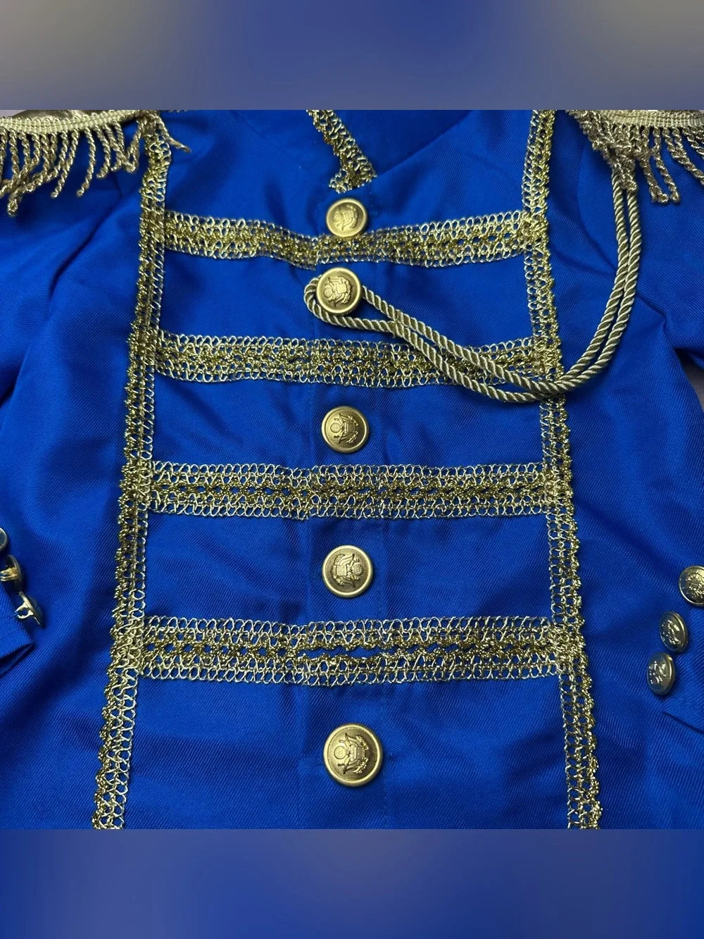 Boys Prince Charming Costume 4 Pc Size Xs Blue Halloween Dress Up